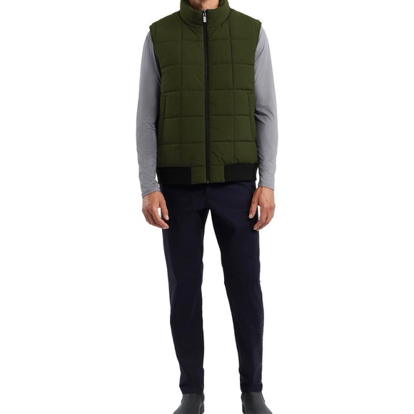 HUNTER Men’s Reversible Stand Collar Puffer Vest
